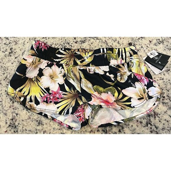 Volcom O0812200 / SHORE CAN 2" Women's Bottoms (Elastic Waist) Swimwear - Picture 3 of 6